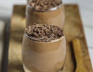 Foto de um Mousse de Chocolate Aerado
